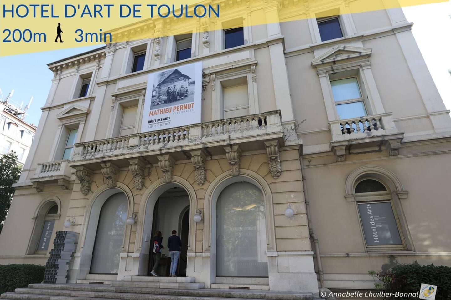 #3 Toulon Centre, Balcon, Lumineux, Stationnement Facile, Tout Confort 외부 사진