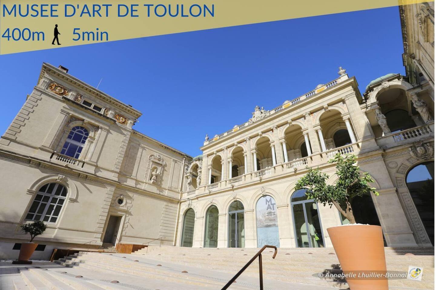 #3 Toulon Centre, Balcon, Lumineux, Stationnement Facile, Tout Confort 외부 사진