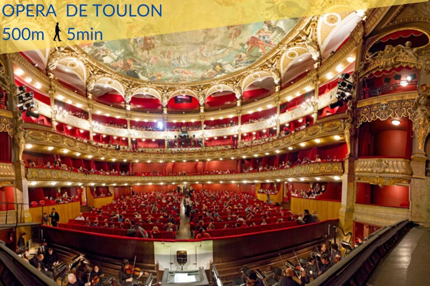 #3 Toulon Centre, Balcon, Lumineux, Stationnement Facile, Tout Confort 아파트 외부 사진